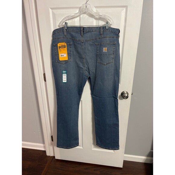 Carhartt Rugged Flex Relaxed Straight Jeans Size 44x30 New With Tags - Picture 2 of 9